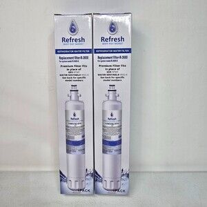 2 Refresh R-3600 Replacement Refrigerator Water Filter For GE and Water Sentinel